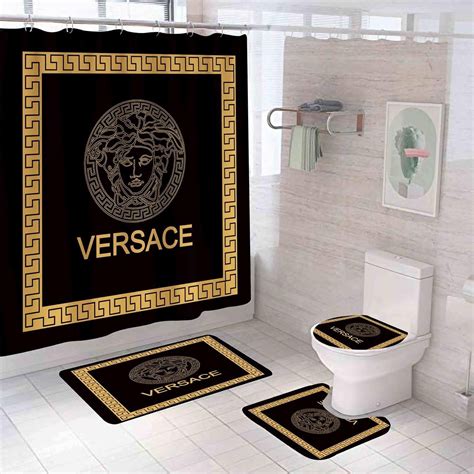 replica versace bath mat|bathroom decor with versace.